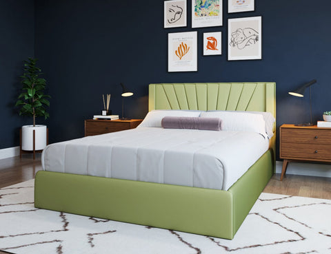 Hippo™ Johnston Ottoman Luxury Upholstered Bed  - Yark Beds and Mattresses UK