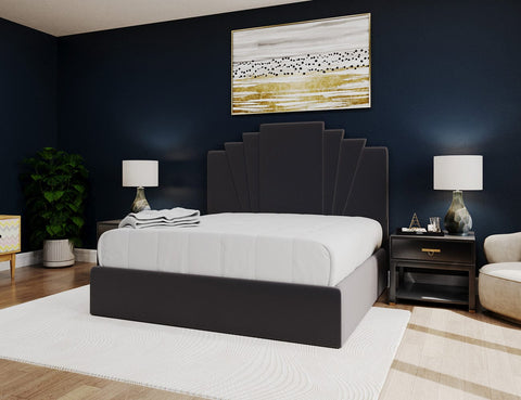 Hippo™ Kirkham Ottoman Bed Luxury Upholstered With Matching Headboard