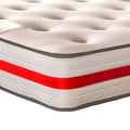 Bedz by Duke Brothers Mattresses Luxury Premium Lambeth Open Coil with Quality Memory Foam Hybrid Medium Soft Mattress