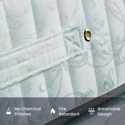 Bedz by Duke Brothers Hybrid Orthopaedic Luxury Premium Alabama Quality 1,000 Pocket Spring Medium Mattress