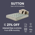 Bedz by Duke Brothers Mattresses Orthopaedic Luxury Premium Sutton with Quilted Border Firm Mattress
